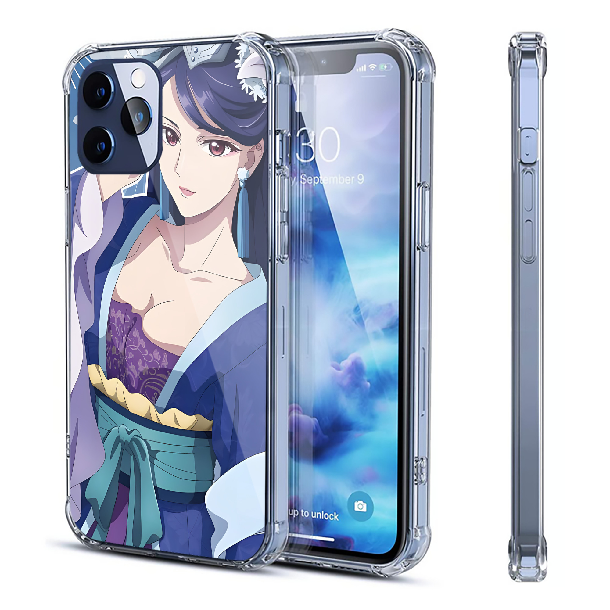 （画像用） 薬屋のひとりごと The Apothecary Diaries 【iPhone 12シリーズ対応】透明スマホケース（クリアソフトケース）